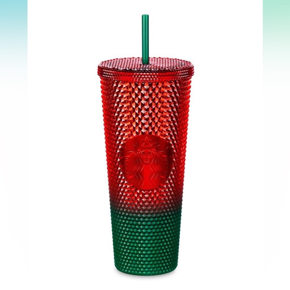NWT Disney Mickey Mouse Christmas Starbucks® Tumbler with Straw